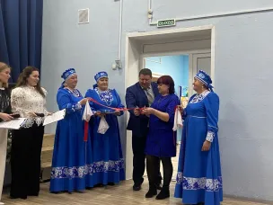 Торжественное открытие Тарталейского сельского клуба после капитального ремонта