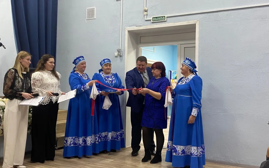 Торжественное открытие Тарталейского сельского клуба после капитального ремонта