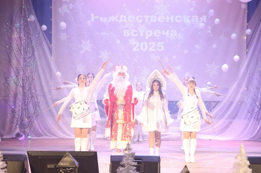 Рождественский концерт прошел в Бутурлинском районном Дворце культуры